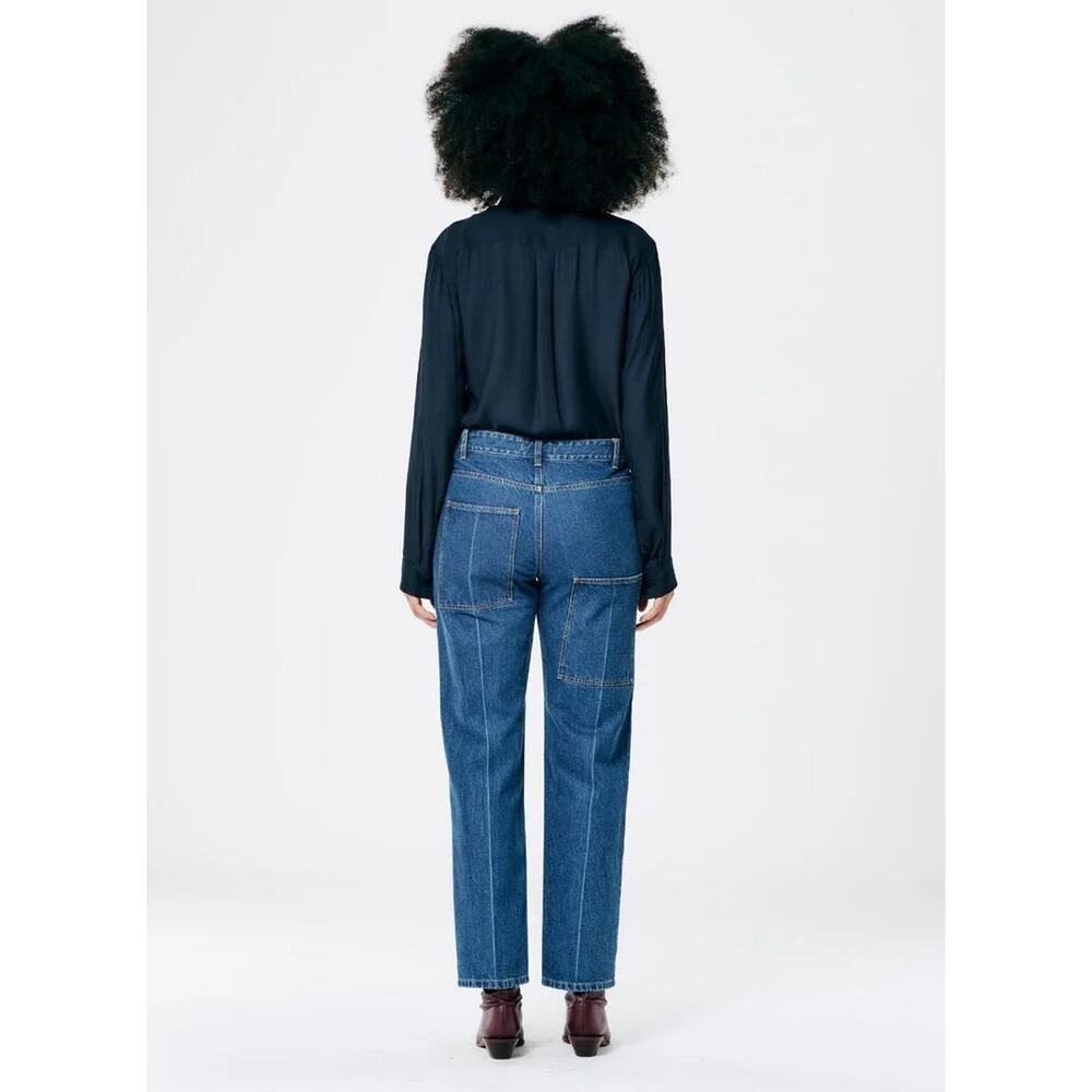 Tibi Medium Stone Wash Elfie Jean Size 26 NWT MSRP $385 - Picture 3 of 3